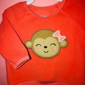 Happy monkey sweater